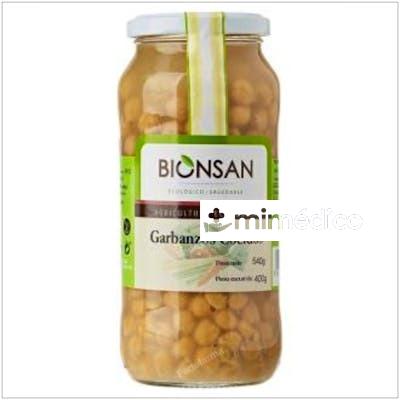 GARBANZOS PEDROSILLANOS COCIDOS 400GR. ECO BIONSAN