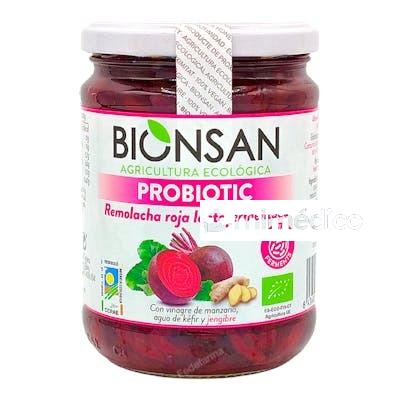REMOLACHA ROJA LACTOFERMENTADA JENGIBRE 420GR. ECO BIONSAN