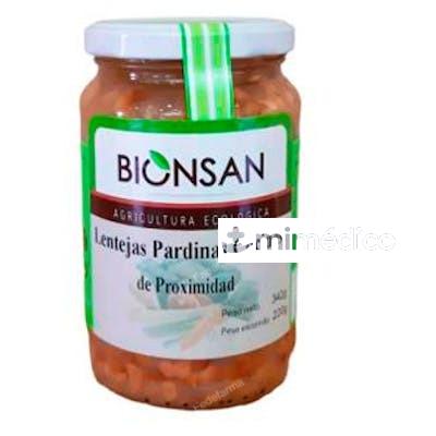 LENTEJAS PARDINAS COCIDAS 220GR. ECO BIONSAN