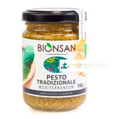 PESTO TRADICIONAL CON PI?ONES 140GR. ECO BIONSAN