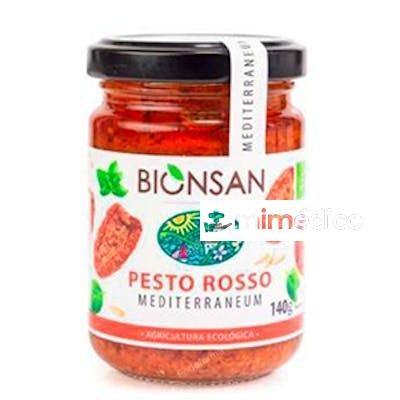 PESTO ROSSO CON PI?ONES 140GR. ECO BIONSAN