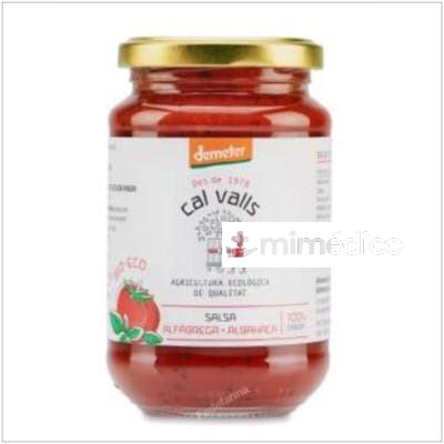 SALSA DE TOMATE CON ALBAHACA 350GR. DEMETER CAL VALLS