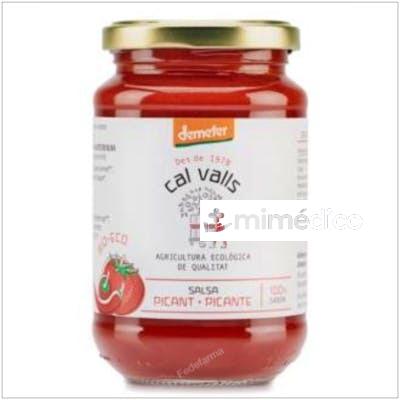 SALSA DE TOMATE PICANTE 350GR. DEMETER CAL VALLS