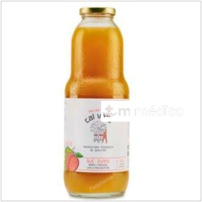 ZUMO DE MELOCOTON Y UVA 1LT. ECO CAL VALLS