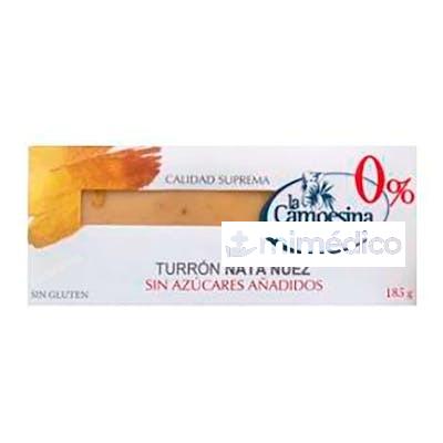 TURRON NATA NUEZ 185GR. SIN AZUCAR SIN GLUTEN LA CAMPESINA