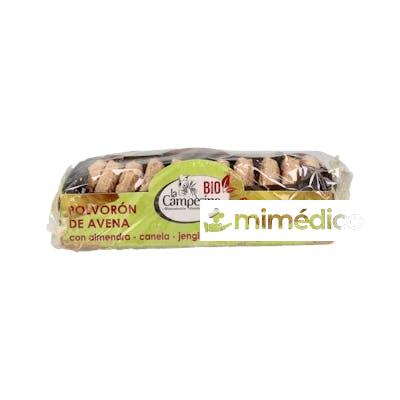 POLVORONES CANELA-JENGIBRE 175GR. ECO SIN GLUTEN VEGAN LA CAMPESINA