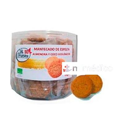 MANTECADOS ALMENDRA-COCO CILINDRO 1KG. ECO VEGAN LA CAMPESINA