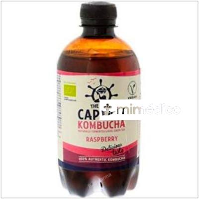 KOMBUCHA FRAMBUESA 400ML. BIO CAPTAIN