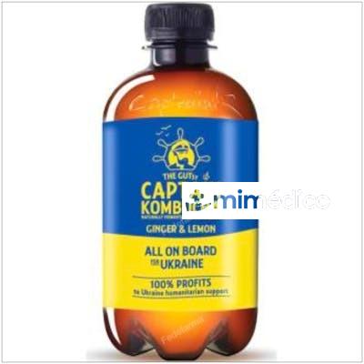 KOMBUCHA JENGIBRE-LIMON 400ML. BIO CAPTAIN
