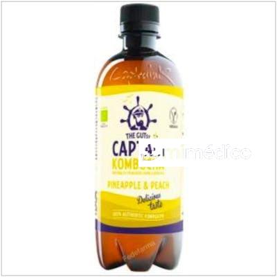 KOMBUCHA PIÑA-MELOCOTON 1LT. BIO CAPTAIN