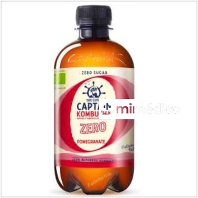 KOMBUCHA ZERO GRANADA 400ML. BIO CAPTAIN