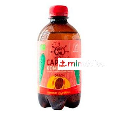 KOMBUCHA MELOCOTON 400ML. BIO CAPTAIN