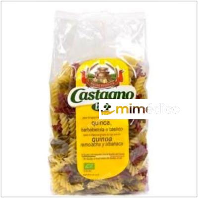 ESPIRALES DE TRIGO CON QUINOA REMOLACHA 500GR. ECO CASTAGNO