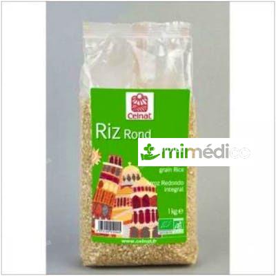 ARROZ REDONDO INTEGRAL 1KG. BIO CELNAT