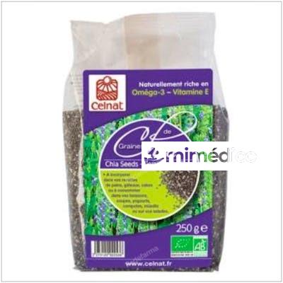 SEMILLAS DE CHIA  250GR. BIO CELNAT