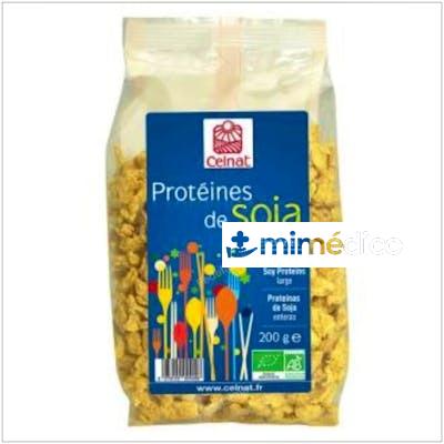 SOJA TEXTURIZADA GRUESA ENTERA 200GR. BIO CELNAT
