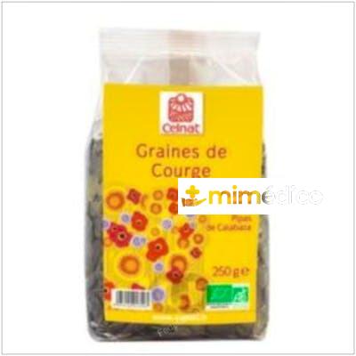 PIPAS DE CALABAZA 250GR.BIO CELNAT