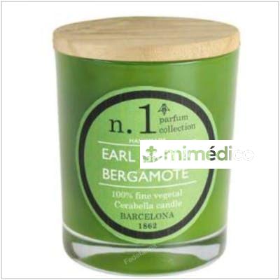VELA VASO PERF1 EARLY GREY-BERGAMOTE 7,5X9CM 1UD. CERABELLA