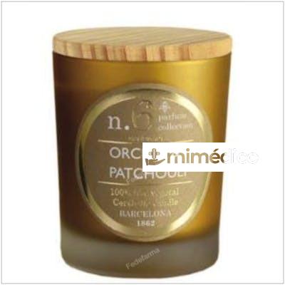 VELA VASO PERF6 ORCHID-PATCHOULI 7,5X9CM 1UD. CERABELLA