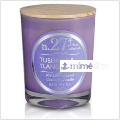 VELA VASO PERF27 TUBEROSE-YLANG YLAN 7,5X9CM 1UD. CERABELLA