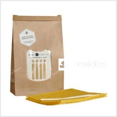 RUSCKIT KIT PARA HACER VELAS CERA DE ABEJA 15X24CM CERABELLA
