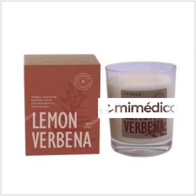 VELA VASO BOTVASLV LEMON VERBENA 7,5X9CM 1UD CERABELLA
