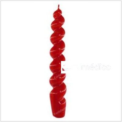 VELA BUJIA ESPIRAL 9 N18 ROJA 2,3X17CM 6UDS. CERABELLA