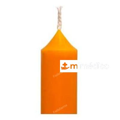 VELA BUJIA IRIS 5 N17 NARANJA 2X20CM 20UDS. CERABELLA