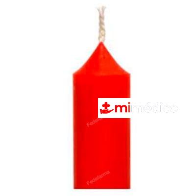 VELA BUJIA IRIS 5 N18 ROJO 2X20CM 20UDS. CERABELLA