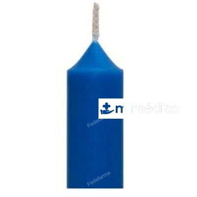 VELA BUJIA IRIS 5 N11 AZUL MARINO 2X20CM 20UDS. CERABELLA