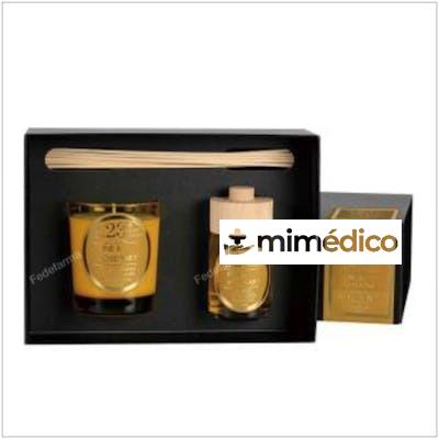 SETPERF23 VELA+MIKADO PINE-ROSEMARY 23X16,5X8,3CM. CERABELLA