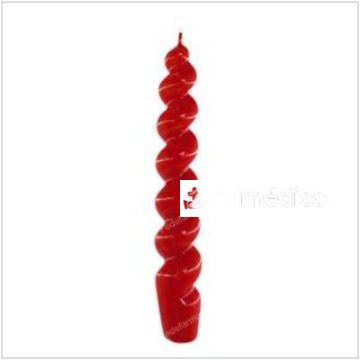 VELA BUJIA ESPIRAL 143 N18 ROJA 2,3X21CM 6UDS CERABELLA