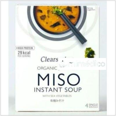 SOPA DE MISO Y ALGAS INSTANTANEA 4SBRS. CLEARSPRING