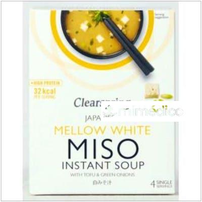 SOPA DE MISO Y TOFU SUAVE INSTANTANEA 4SBRS. CLEARSPRING