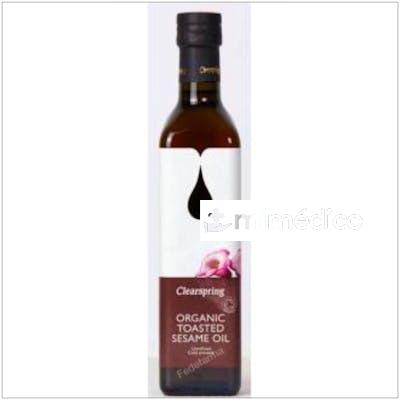 ACEITE DE SESAMO TOSTADO 500ML. CLEARSPRING