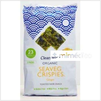 ALGA NORI CON JENGIBRE SNACK 3UDSX4GR. CLEARSPRING