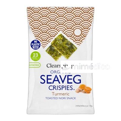 ALGA NORI CON CURCUMA SNACK 4GR. CLEARSPRING