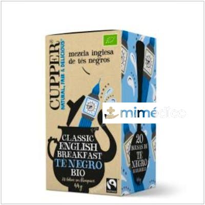 TE NEGRO ENGLISH BREAKFAST INFUSION 20BOLSITAS BIO CUPPER