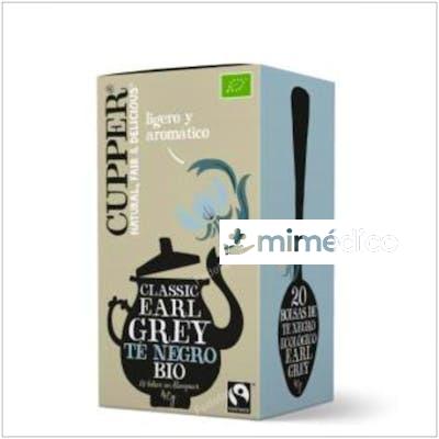 TE NEGRO EARL GREY INFUSION 20BOLSITAS. BIO CUPPER
