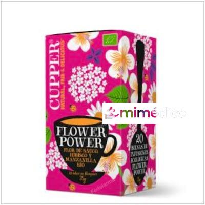 FLOWER POWER INFUSION 20BOLSITAS. BIO CUPPER
