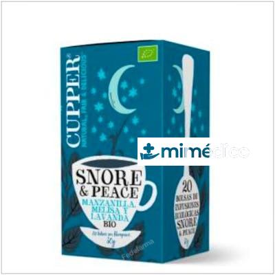 SNORE PEACE INFUSION 20BOLSITAS. BIO CUPPER