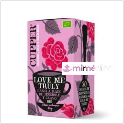 LOVE ME TRULY CHAI INFUSION 20BOLSITAS. BIO CUPPER