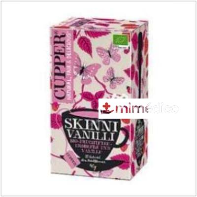 FRESA Y VAINILLA  INFUSION 20BOLSITAS. BIO VEGAN CUPPER