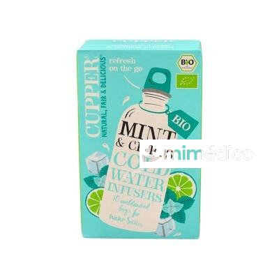 MENTA Y CITRICOS INFUSION FRIA 10BOLSITAS. BIO CUPPER