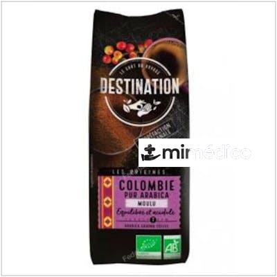 CAFE COLOMBIA 100% ARABICA MOLIDO 250GR. BIO DESTINATION