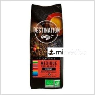 CAFE MEXICO 100% ARABICA GRANO 250GR. BIO DESTINATION