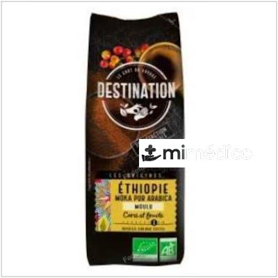 CAFE ETIOP+A MOKA 100% ARABICA MOLIDO 250GR. BIO DESTINATION