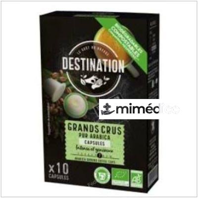CAFE PUR ARABICA GRANDS CRUS 10CAPSULAS CAFE BIO DESTINATION