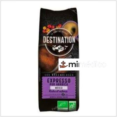 CAFE EXPRESO 100% ARABICA MOLIDO 250GR BIO DESTINATION