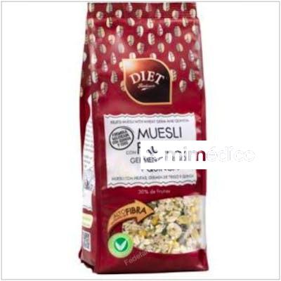 MUESLI DE FRUTAS CON GERMEN DE TRIGO 375GR. DIET RADISSON